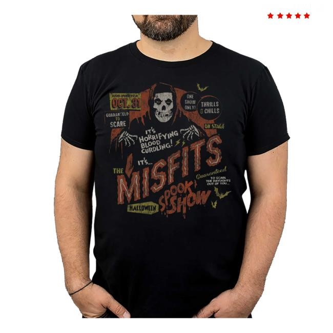 Official Fright-Rags Merch The Misfits Halloween Spook Show Hoodie