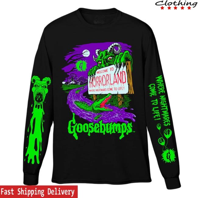 Cavitycolors Merch Goosebumps Enter If You Dare Hoodie