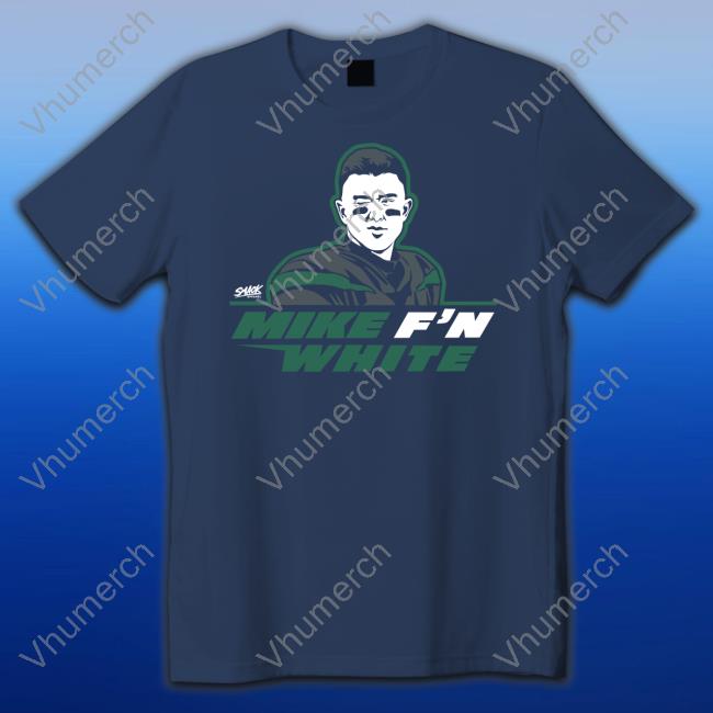 New York Jets Mike F'n White Tee