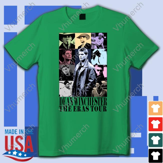 Official Jensen Ackles Dean Winchester The Eras Tour Hoodie