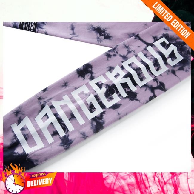 Deep Dark And Dangerous Merch Dance All Night Purple Tie Dye T-Shirt, Hoodie, Tank Top, Sweater And Long Sleeve T-Shirt