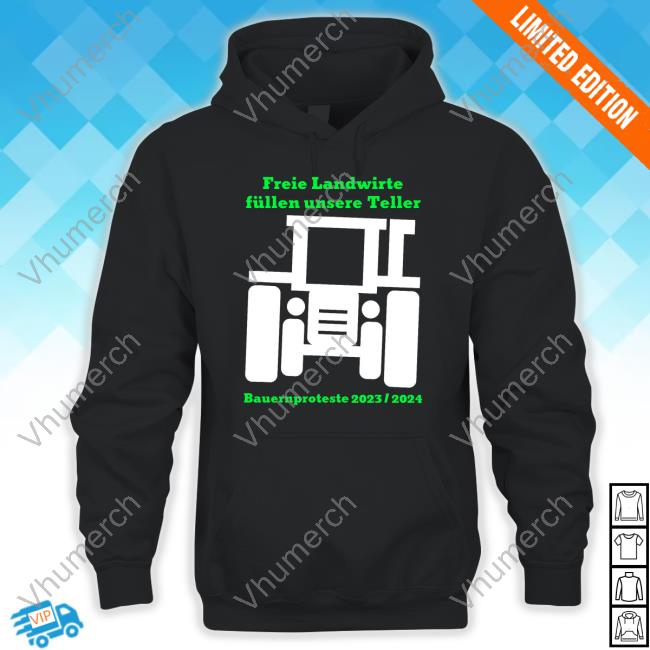 Dirtyharry_Tv Freie Landwirte Fullen Unsere Teller Shirt