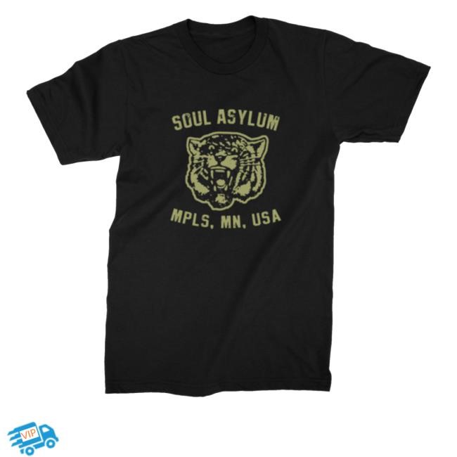Fall 2024 Tiger Tour T-Shirt Soul Asylum Merch Store