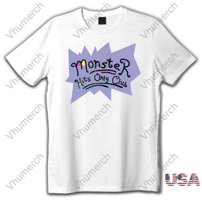 Tommy Smokes Monster Hits Only Club T Shirt Monster Hits Only Club Shirt