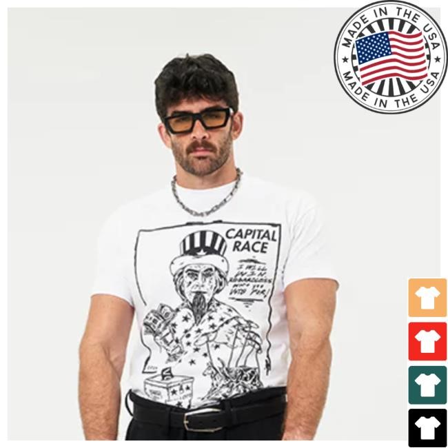 Ideologie Merch Capital Race Hoodie Hasan Piker
