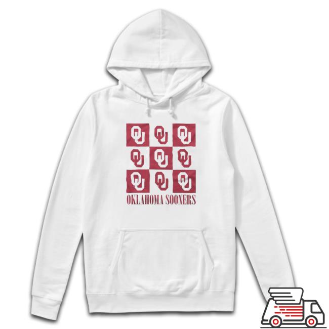 Oklahoma Sooners Checkerboard Logo Sweatshirt Oklahoma Sooners Checkerboard Logo Sweatshirt
