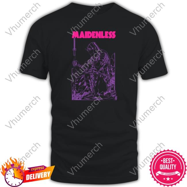 Official Maidenless Oversized Black Funny Shirt
