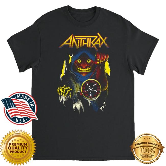 Anthrax Persistence Of Time Not Death Shirt