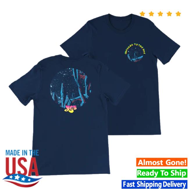 Original Yes Official Merch Store Yes Official Store Mirror To The Sky Album Navy TankTop Yesofficial Shop