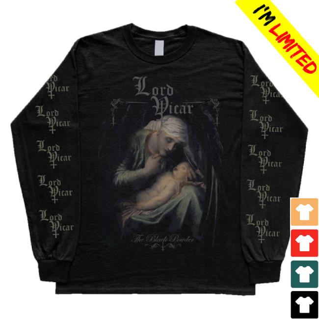 Original Lord Vicar The Black Powder Hoodie Sweatshirt Iron Collapse Shop