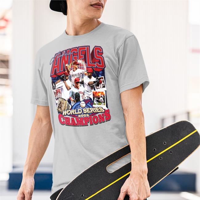 Anaheim Angle World Series 2002 Champions Shirt