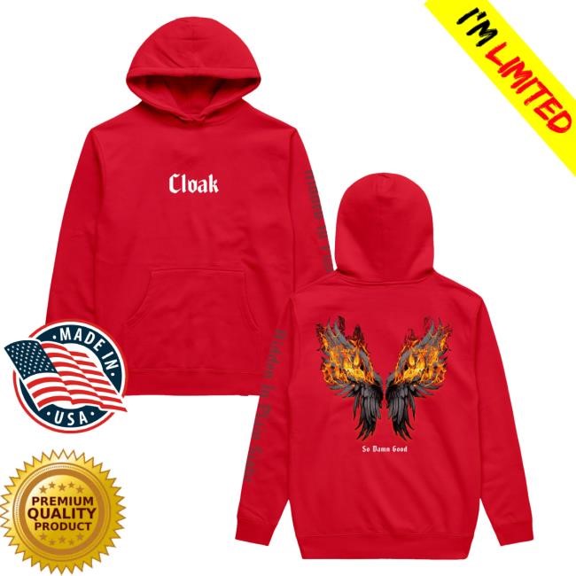 Cloakbrand Merch Store Shop So Damn Good Shirts Red