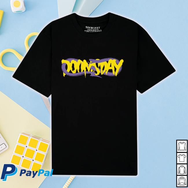 Official Doomsday Society Merch Store Doomsday X Propaganda Hoodie Sweatshirt Black Doomsdaysociety Shop