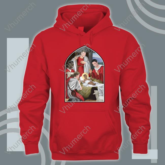 Scoredit Shop Arsenal Nativity Adults Christmas Jumper Tee