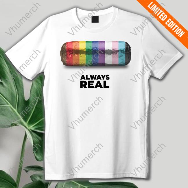 Chipotle Goods Burrito Colors T Shirt