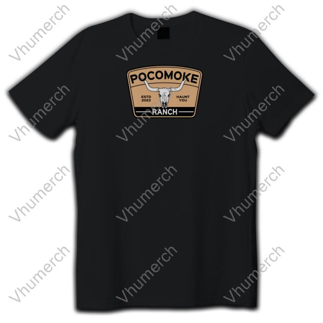 Cj Faison Pocomoke Ranch Estd 2023 Haunt You T-Shirts