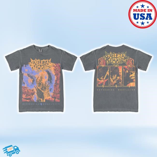 Original Devouring Mortality Shirt Skeletal Remains Shop Original Devouring Mortality Sweater Skeletal Remains Shop