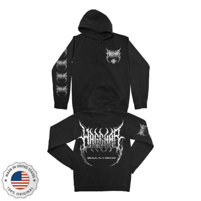 Original Wage War Heavy Metal Long Sleeve T Shirt (Black) Wage War Band Shop