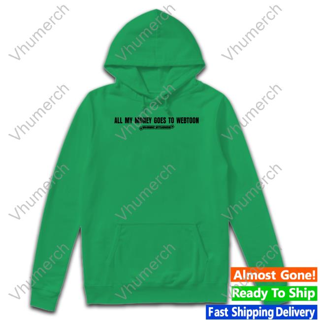 All My Money Goes To Webtoon T-Shirt