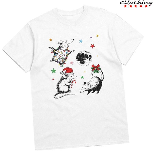 Slippywild Merch Store Spacey Christmas Tee Shirt
