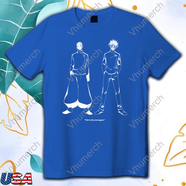 Uniqlo Jujutsu Kaisen We're The Strongest Official Shirt