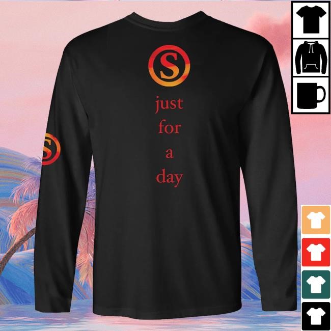 Slowdive Merch Store Limited Edition Just For A Day Long Sleeve Black Shirts