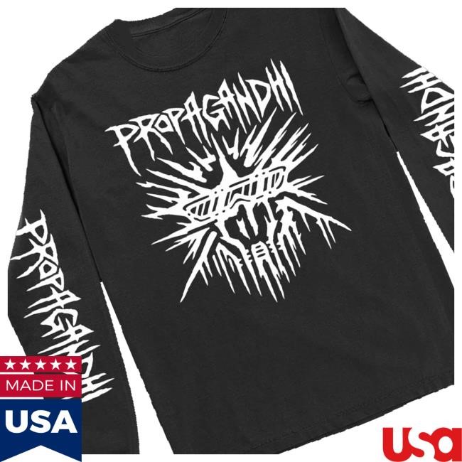 Propagandhi Official Buster Skull T Shirt