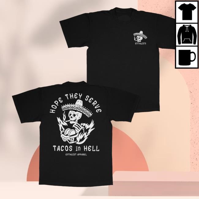 Enthuzst Merch Store Tacos Crewneck Sweatshirt