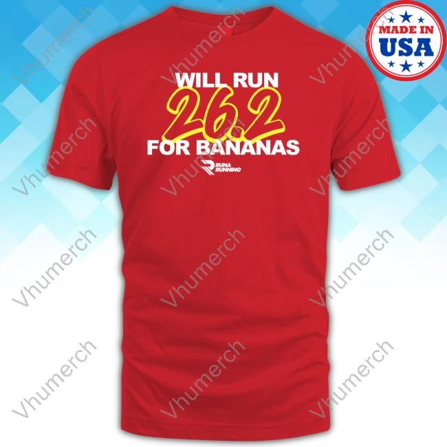 Xavier Jimenez Will Run 26.2 For Bananas T Shirt