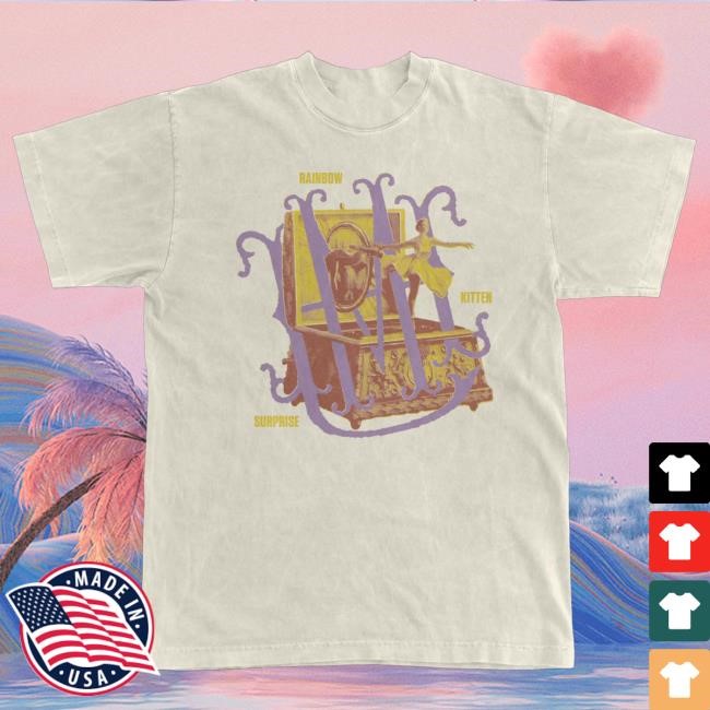 Rainbow Kitten Surprise Merch Love Hate Music Box Tee Shirt