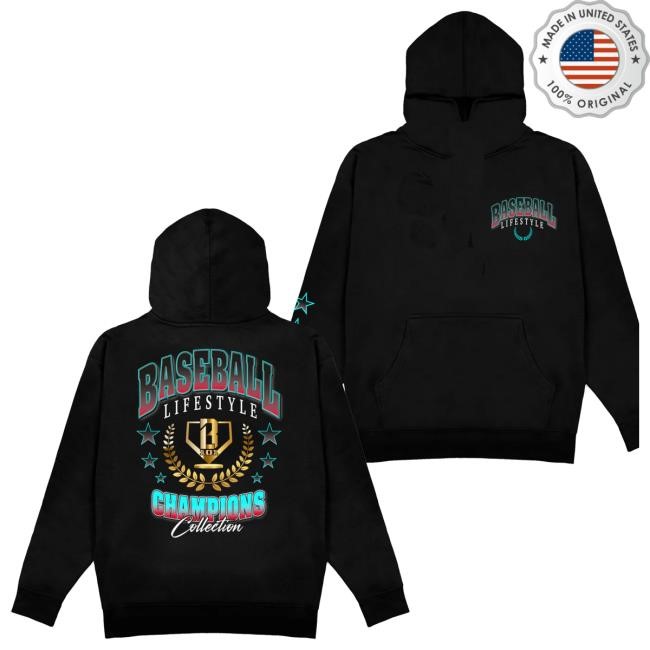 Trending Bl101 Merch Store Champions Logo Hoodie - Black Sweatshirt