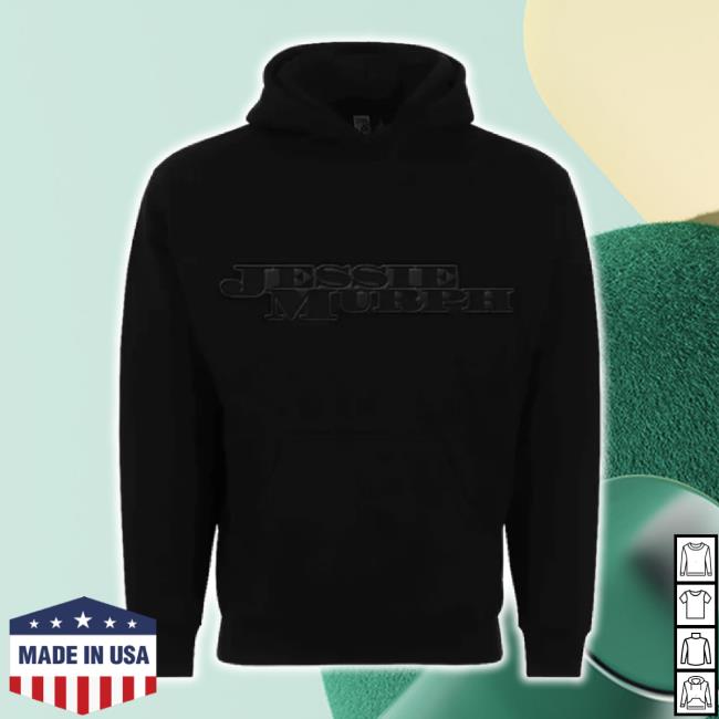 Original Jessie Murph Merch Store Jessie Murph Black Logo Hoodie Sweatshirt Jessiemurph Shop