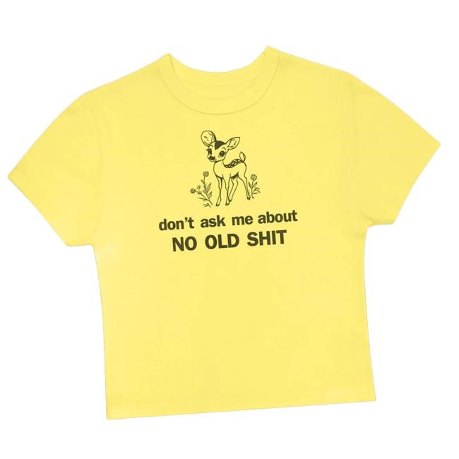 Official Shop Kali Uchis Merch Store Don't Ask Baby Tee Shirt