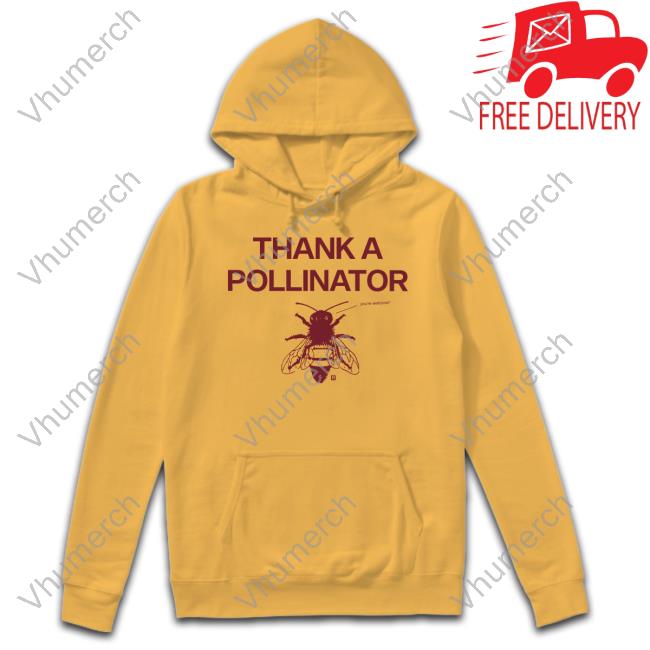Thank A Pollinator Tee Raygun Bee Thank A Pollinator Long Sleeve T-Shirt