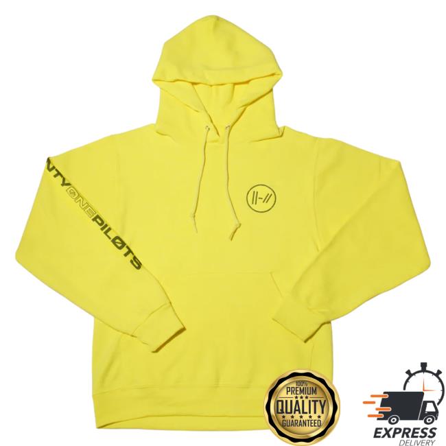 Official 21 Pilots Apparel Clothing Store Merch Twenty One Pilots Round Logo Hooded Sweatshirt TwentyOnePilots 21Pilots Shop