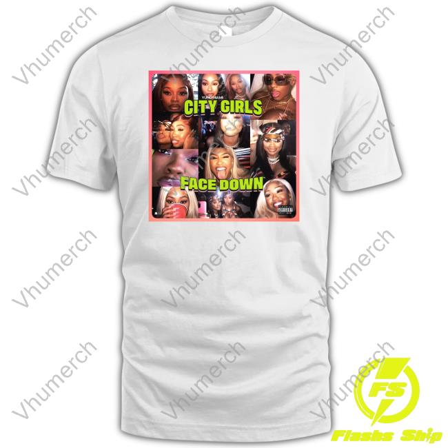 Caresha Yung Miami Jt City Girls Face Down Shirt
