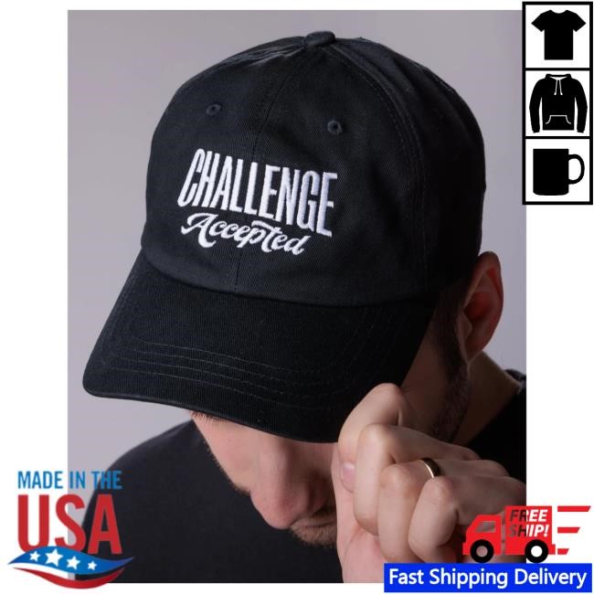Challenge Accepted Merch Americana Trucker Snapback