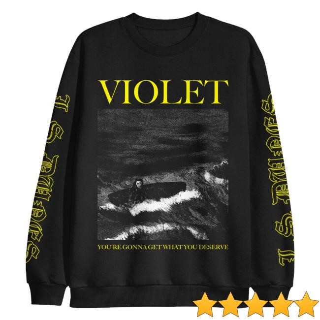 Official Concord Records Store Merch Shop L.S. Dunes Violet Album Cover Tee Shirt