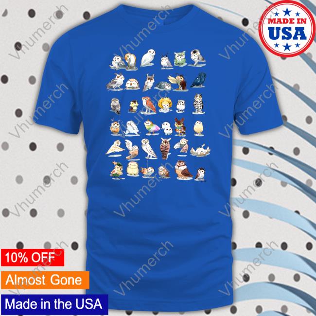 Kness 37 Cute Owls T Shirt