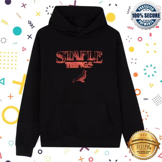 Official Stranger Things Merch Store Staple X Stranger Things Sweatshirt Netflix Apparel Clothing Shop StrangerThings