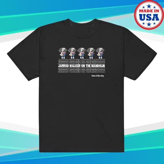 Love And Sound Store Jwx5 - Dawg Jarrod Walker On The Mandolin Tee Shirt