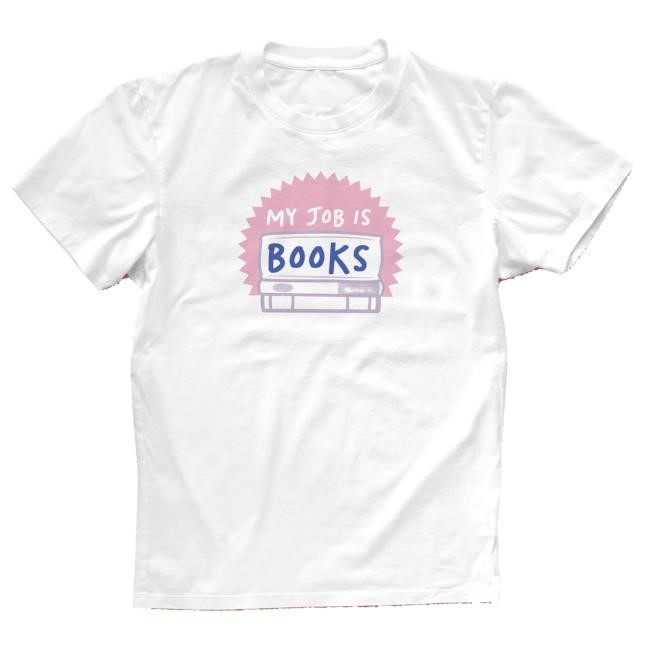 Official Bookishly Merch My Job Is Books' Bookish Sweatshirt