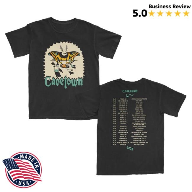Original Moth Dinner Tour Hoodie Sweatshirt Cave Town Merch Store Shop