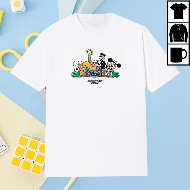Area 51 Store Carhartt Wip Coffee T-Shirt