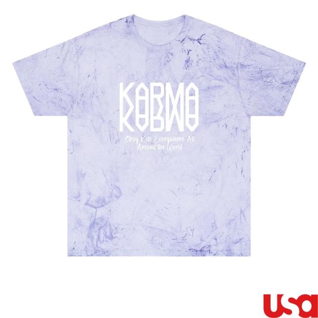 Love Stay Treasures Merch Shop Store Stray Kids Karma T Shirt