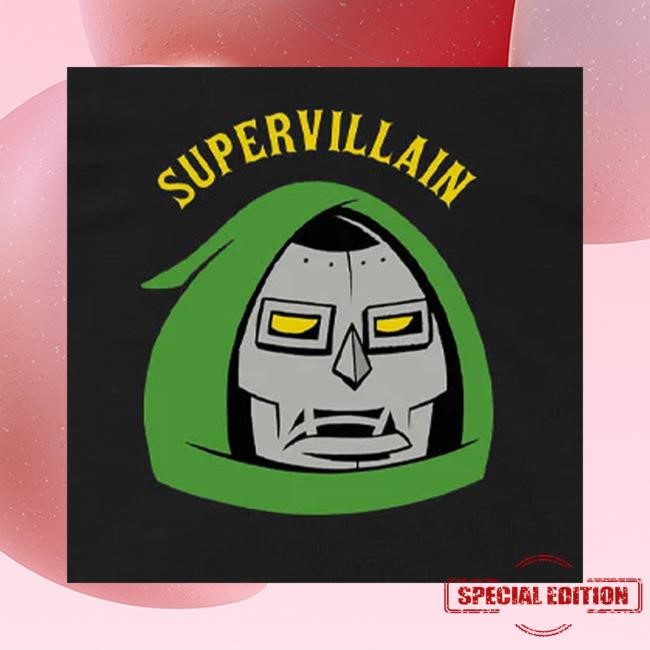 Geeksoutfit Merch Store Supervillain Mf Doom Metal Hoodie
