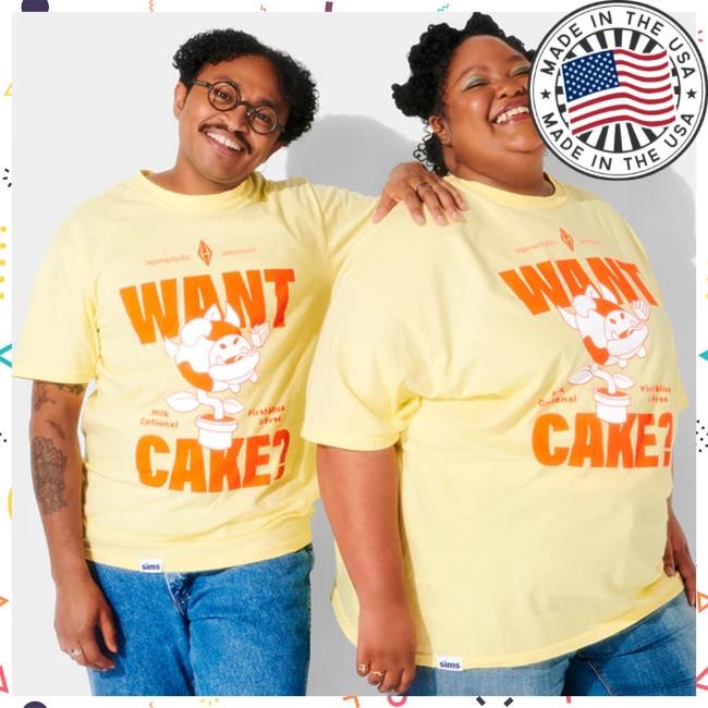 Shop The Sims Store Want Cake Tee