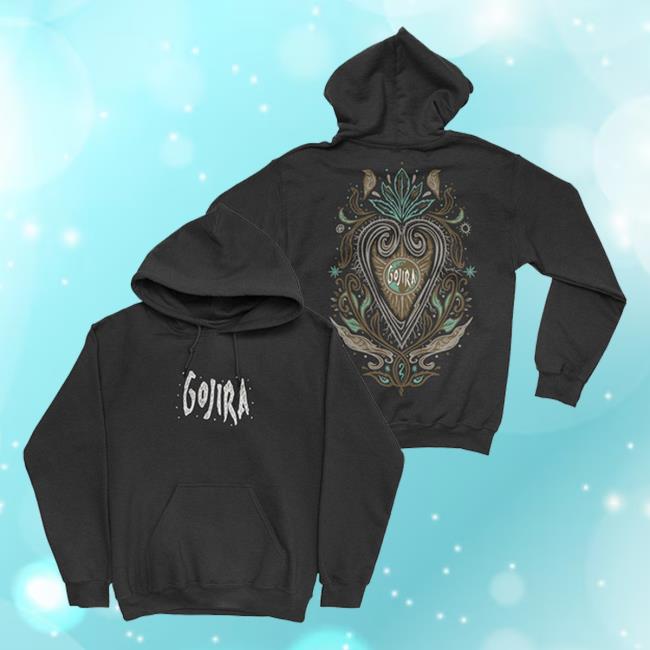 Official Roadrunner Records Gojira Merch Store Gojira Fortitude Tracklist Long Sleeve Hot Shirt RoadrunnerRecords