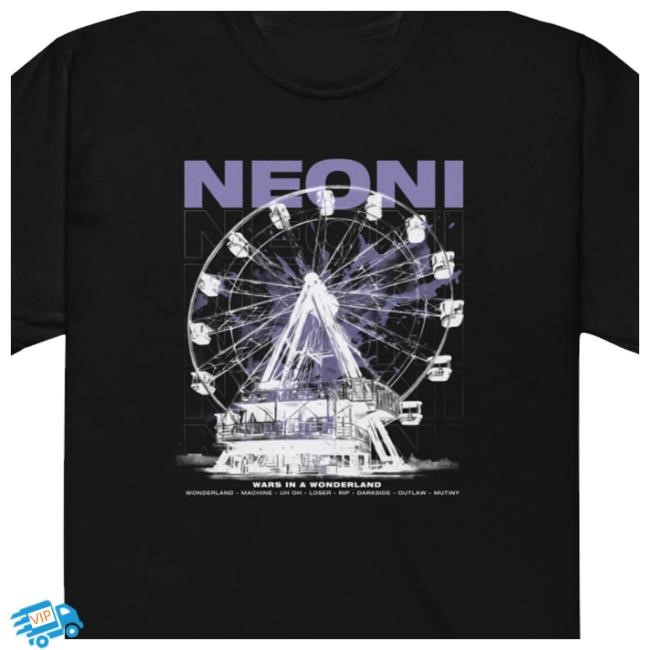 Neonimerch Neoni Neoni Wars In A Wonderland Hoodie