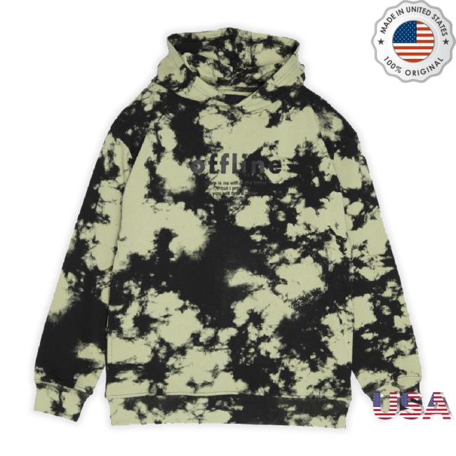 Wielobarwna Bluza Dresowa Z Kapturem Z Nadrukami Tie Dye Hoodie Sweatshirt